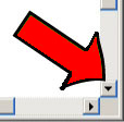 barra de scroll
